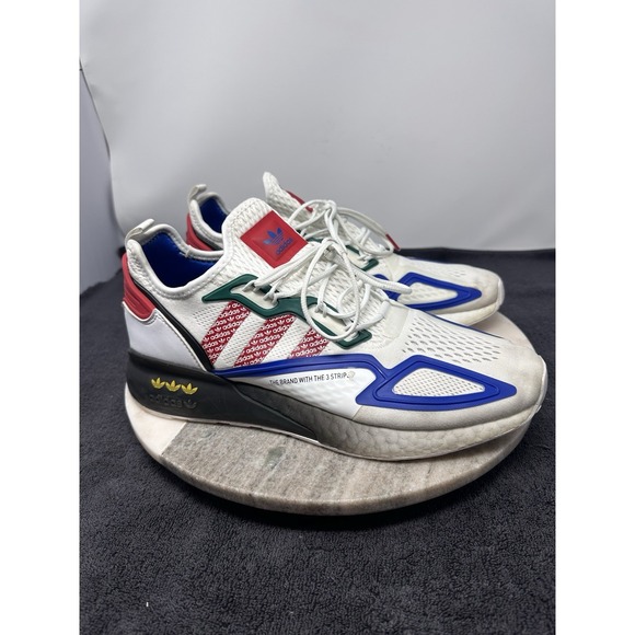 Men\'s 2020 Adidas ZX 2K‎ Boost Logo Print Size 12 main image 7